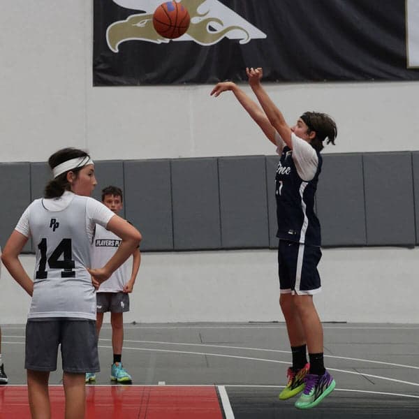 Dime Basketball game in San Diego
