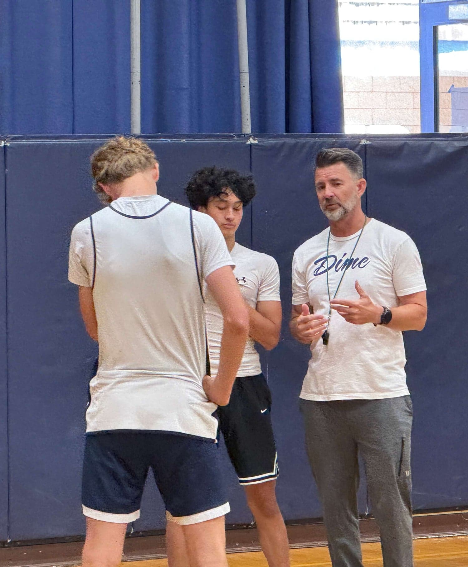 Coach David Cassaw