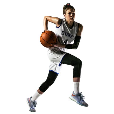 Dime girls basketball player